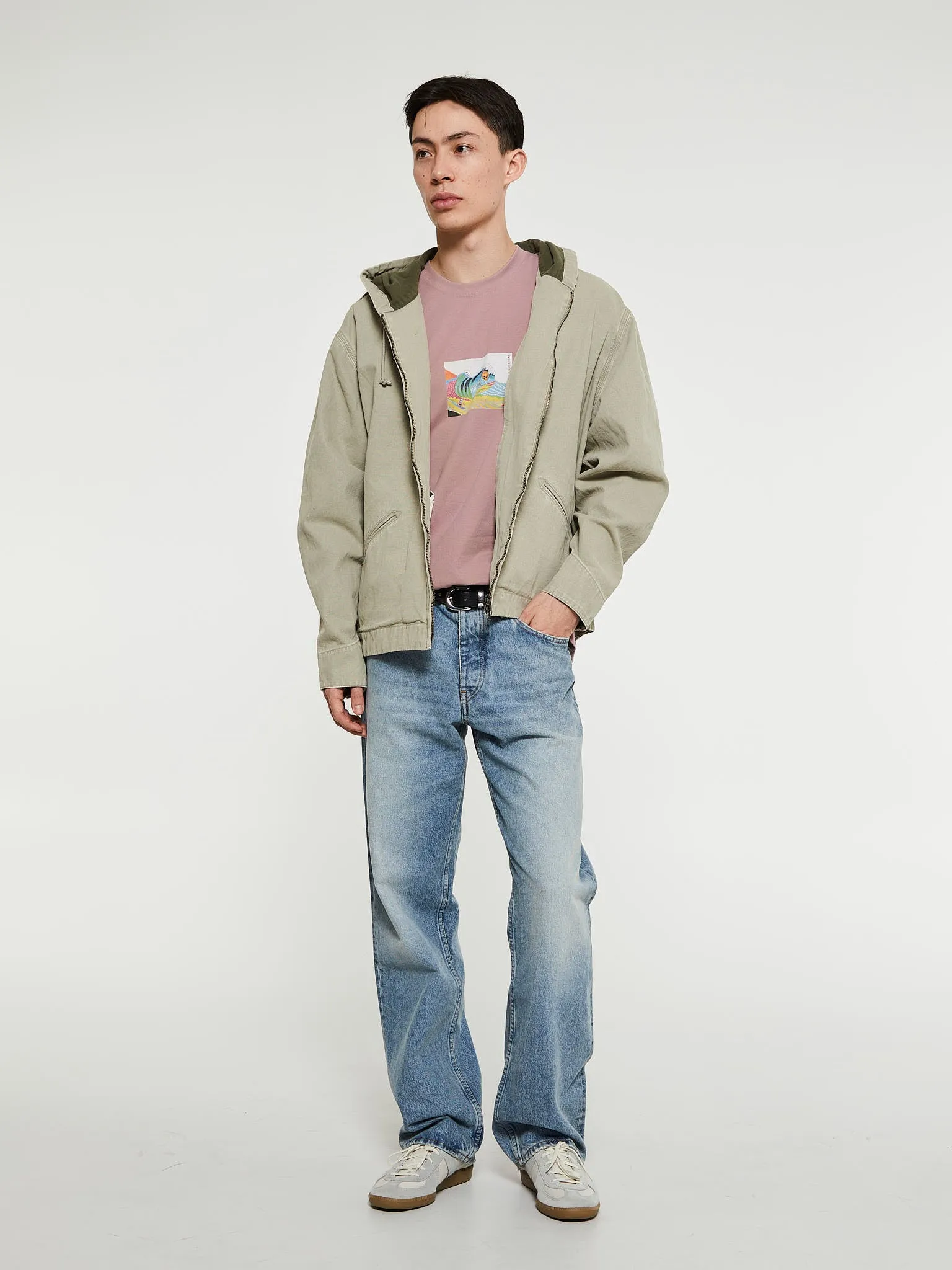 Amped T-Shirt in Dusty Pink